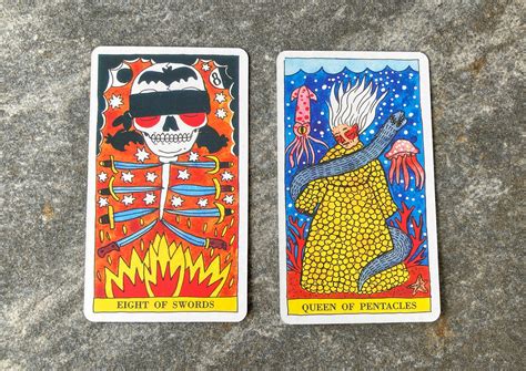 Tarot Del Fuego Full Tarot Deck Tarot Cards Tarot Gift | Etsy