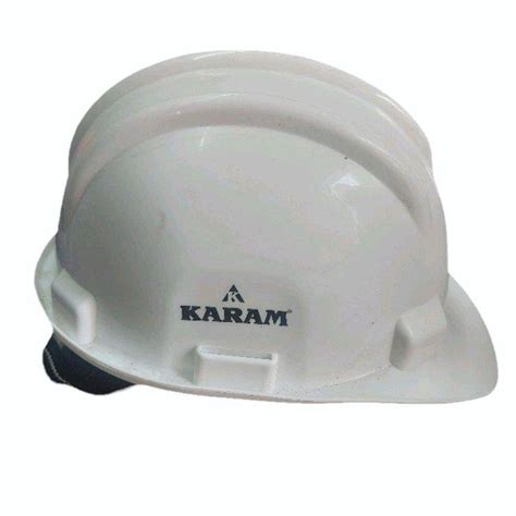 White Karam PVC Safety Helmet Size Medium At Rs 210 Piece In Pune