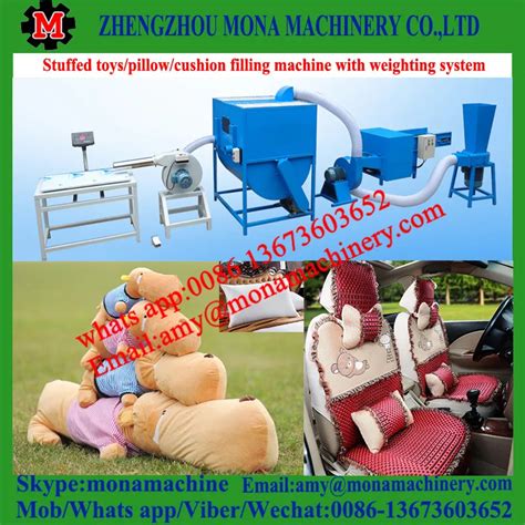 New Automatic Plush Toy Teddy Bear Stuffing Machine Portable Teddy Bear