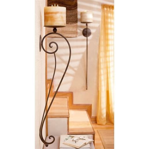 Wrought Iron Wall Candle Holders - Ideas on Foter