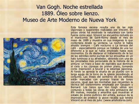 Lo Que Debes Saber Sobre La Noche Estrellada De Van Gogh Historia Corta