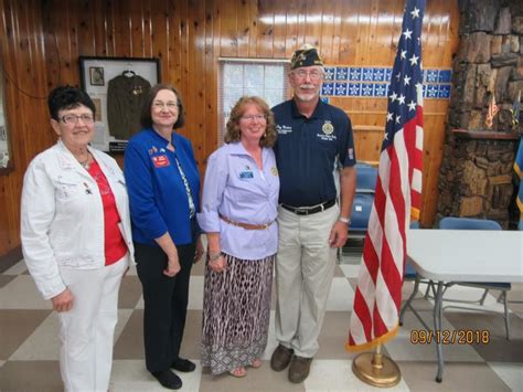 American Legion Auxiliary hosts dinner for National Auxiliary President ...