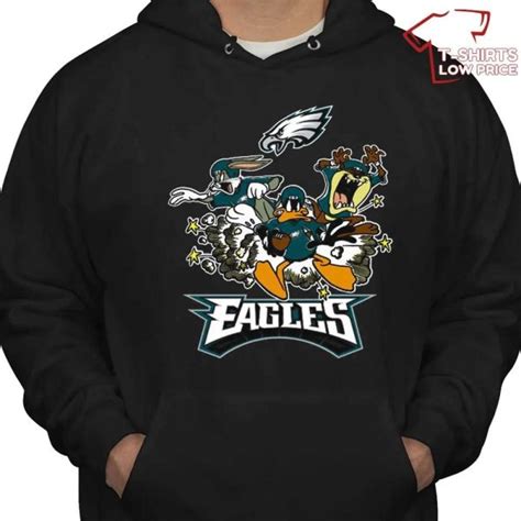 The Looney Tunes Football Team Philadelphia Eagles T Shirt T Shirts