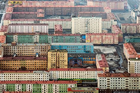 June In Norilsk One Of The Largest Cities Within The Polar Circle