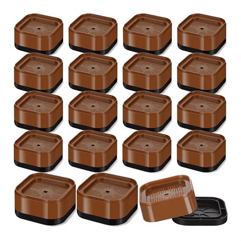 Furniture Risers Adjustable Bed Desk Leg 138inch Stackable Heavy Duty