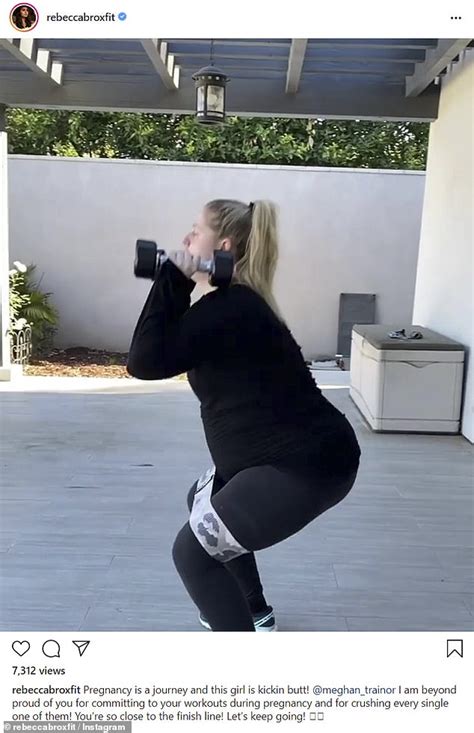 Heavily Pregnant Meghan Trainor Lifts Weights During Workout As She