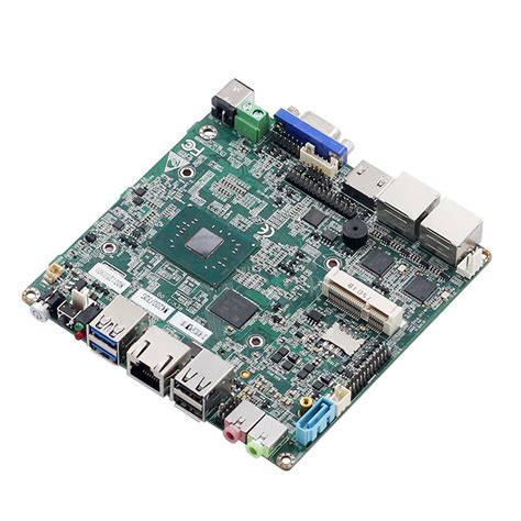 Intel Apollo Lake N3350 Nano Itx Fanless Mainboard RJ45 2 LAN