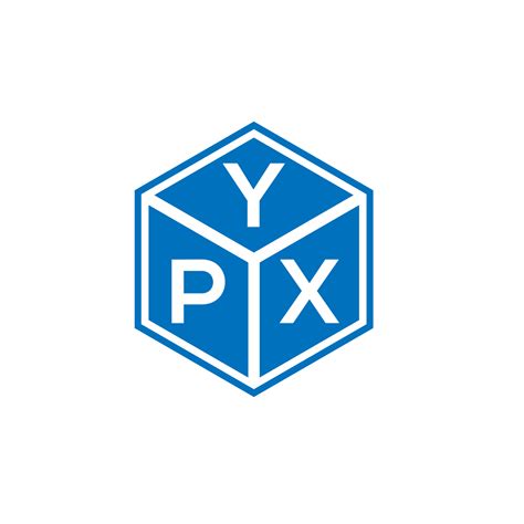 YPX letter logo design on white background. YPX creative initials ...