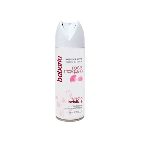 Desodorizante Babaria Em Spray Para Corpo Rosa Mosqueta Ml