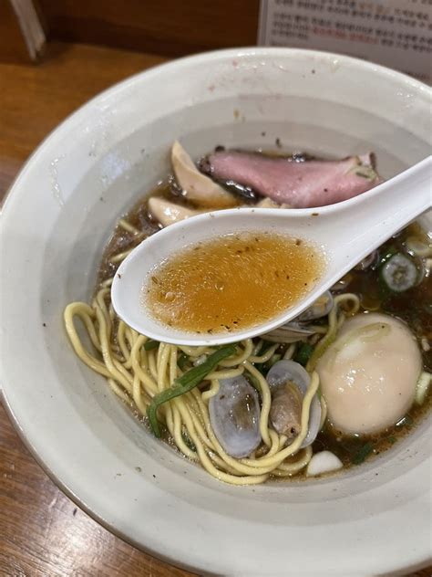 동탄 라멘 맛집 성진라멘 바지락 쇼유라멘 음식 갤러리