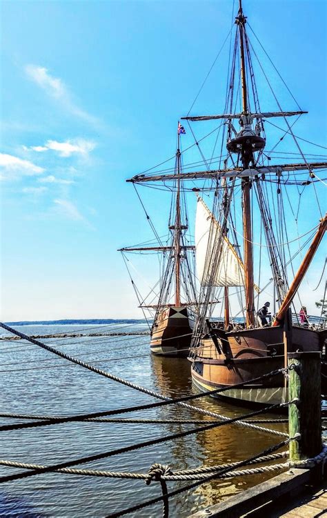 Godspeed And Discovery Ships Of Jamestown Settlement Virginia