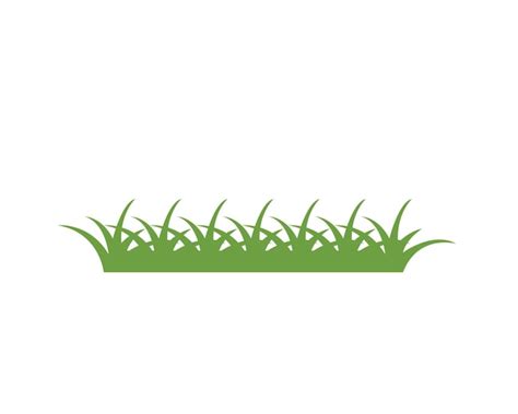 Premium Vector Natural Grass Icon Logo Design Vector Template