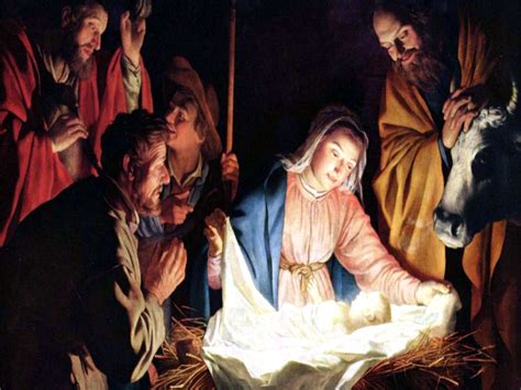 Baby Jesus Christmas Wallpaper Wallpapersafari