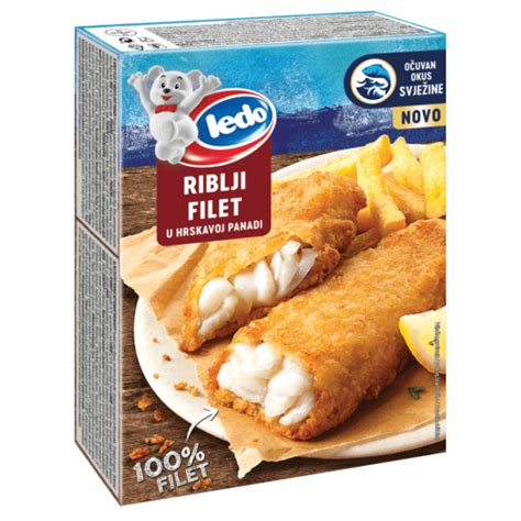 Panirani riblji štapici 100 filet 300 g Ledo Voli eCommerce