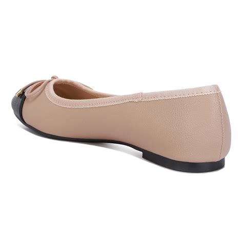 Buy London Rag Nude Two Tone Ballet Ballerinas Online