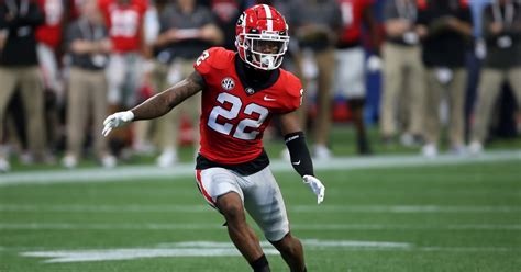 Georgia DB Javon Bullard heads to locker room after interception - On3