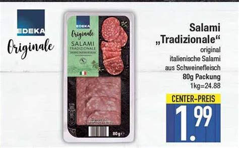 Edeka Originale Salami Tradizionale Angebot Bei E Center