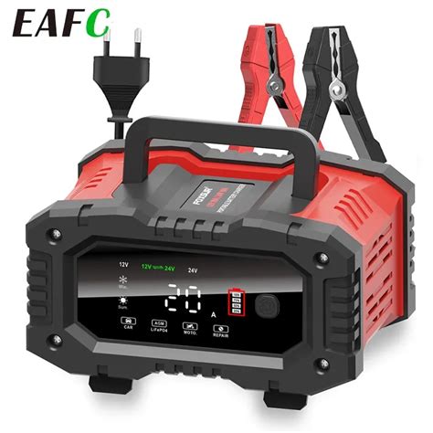 V V Fully Automatic Battery Charger Segment Smart Car Battery