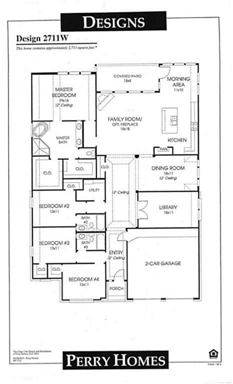 Perry Homes Floor Plans New Perry Homes Floor Plans Houston Home Plans - New Home Plans Design