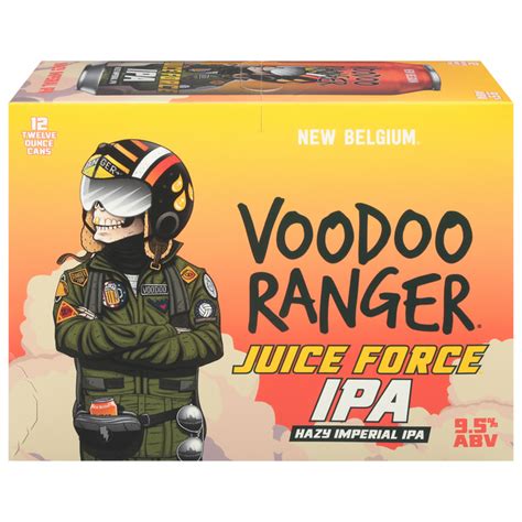 Save On New Belgium Voodoo Ranger Juice Force Hazy Imperial Ipa Beer