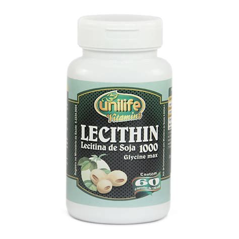 Lecitina De Soja Lecithin Unilife C Psulas Atacado De Produtos