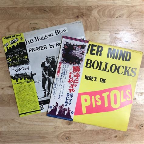 Yahoo オークション LP 初版帯付き2枚セット SEX PISTOLS セックス