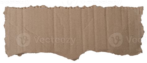 Textura De Papel Kraft Rasgado Aislado Sobre Fondo Blanco 11125508 PNG