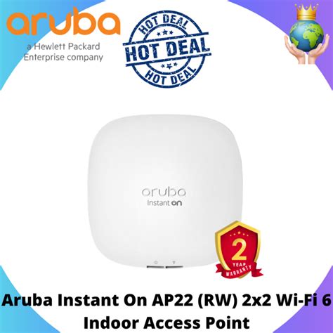 Aruba Instant On AP22 RW 2x2 Wi Fi 6 Indoor Access Point Lazada