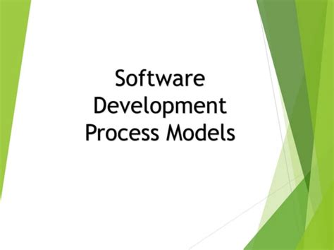 Solution Software Development Process Models Studypool