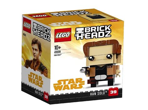 First Look At Han Solo Chewbacca Lego Star Wars Brickheadz