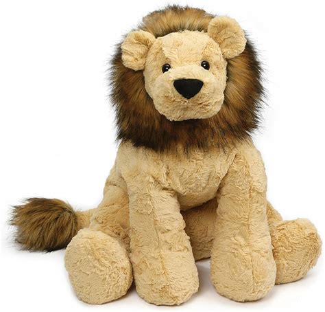 Gund 4059976 Cozys Collection Lion Jumbo Stuffed Animal Plush 20 Tan