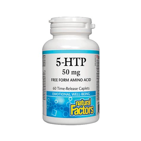 5 Htp 50 Mg 60 Ct Natural Factors