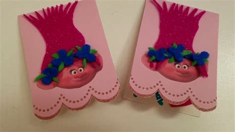 Trolls Valentines Diy Poppy From Valentine S Box Crafts Projects