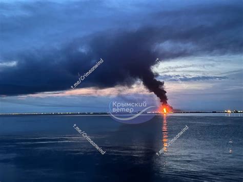 Oil Depot Was On Fire At Kavkaz Port In Krasnodar Krai Ukrainian News