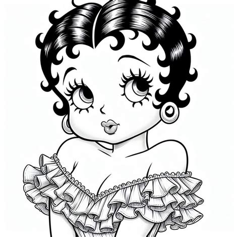 How To Draw Betty Boop Step By Step Drawing Tutorials Artofit