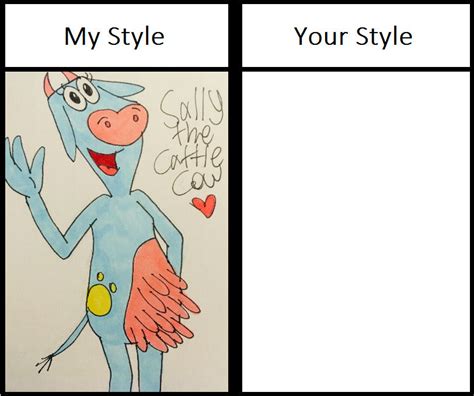 Silly Sally the Cattle Cow Style meme by Ctviz-fan on DeviantArt