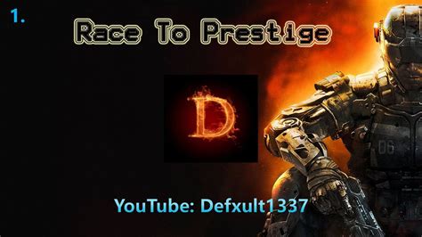 Black Ops Road To Prestige Prestige Youtube