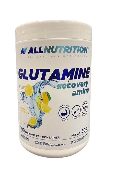 Køb Glutamine Recovery Amino Lemon 500g på Eco Supplements