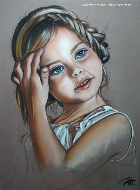 MATHILDE La Petite Coquette Pastel Sec Sur Pastelmat Artmajeur