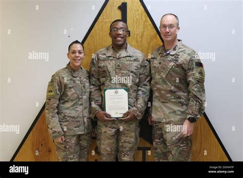 Sgt Prince Dean St Armored Division Sustainment Brigade Poses With