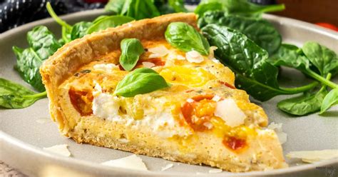 Cheese And Tomato Quiche Sugar Salt Magic