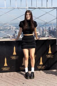 Charli And Dixie D Amelio Empire State Building Candids In New York