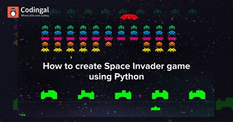 Space Invaders game using Python | Codingal