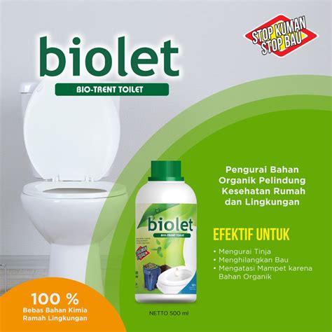 Jual Biolet Penghilang Bau Wc Toilet Kloset Pengurai Tinja Bebas