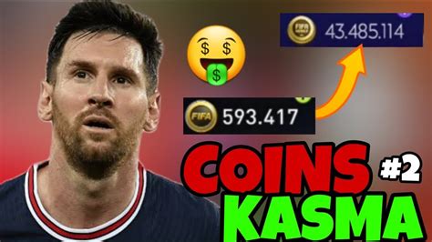 GÜNDE 5 MILYON COINS KASMA PARA KASMA TOTY FIFA MOBILE YouTube