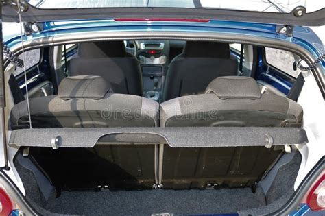 Empty Car Trunk. Luggage Space. Stock Image - Image of automobile ...