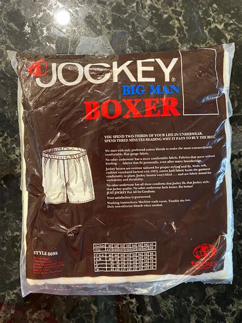 Vintage Jockey Boxer Shorts Big Man 2 Pack 1987 NOS C Gem