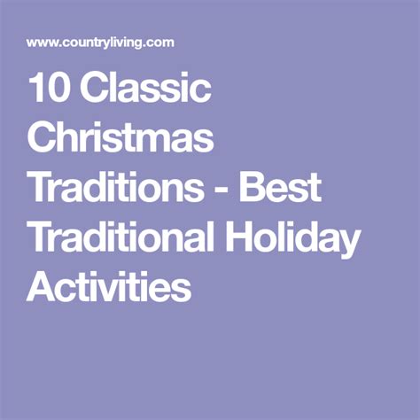 Make The Holidays Magical With These Christmas Traditions Christmas