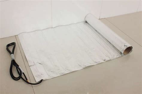 150w㎡ Feelwarm Underfloor Heating Mat System Aluminium Foil Heating