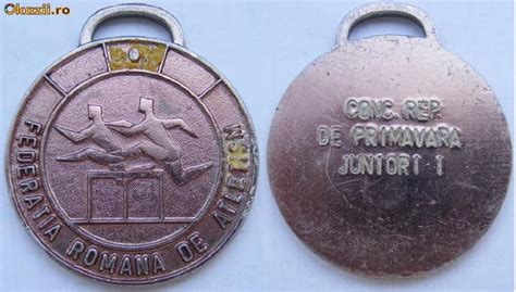 Medalie Sport Federatia Romana De Atletism Arhiva Okaziiro